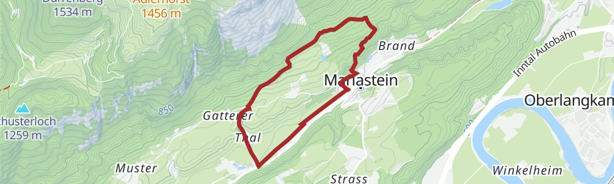 Route map: Embachrunde